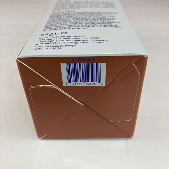 Spa Life Vitamin C Serum Brighten Tone Glowup Luminous 3.4 fl oz Made In‎ Korea - Picture 5 of 11